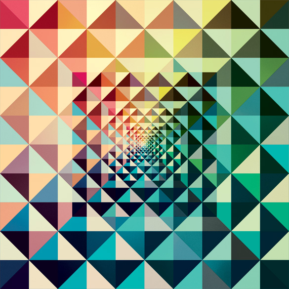 Colorful Geometric Designs