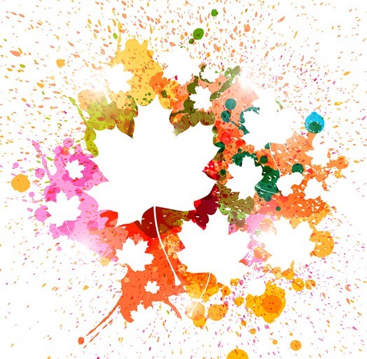 Colorful Paint Splash Vector