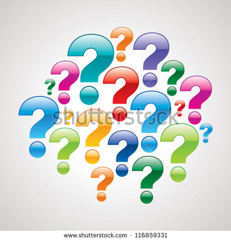 Colorful Question Marks Icon