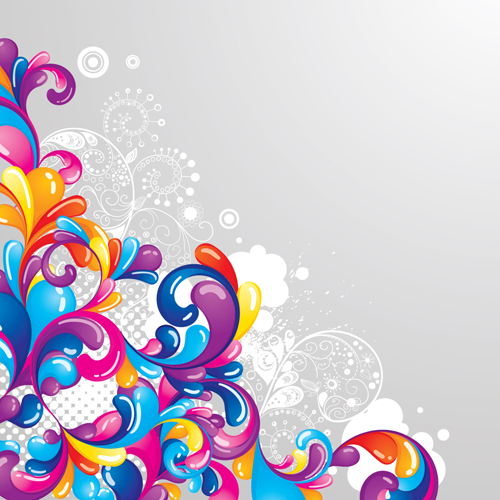 Colorful Swirl Vector Design