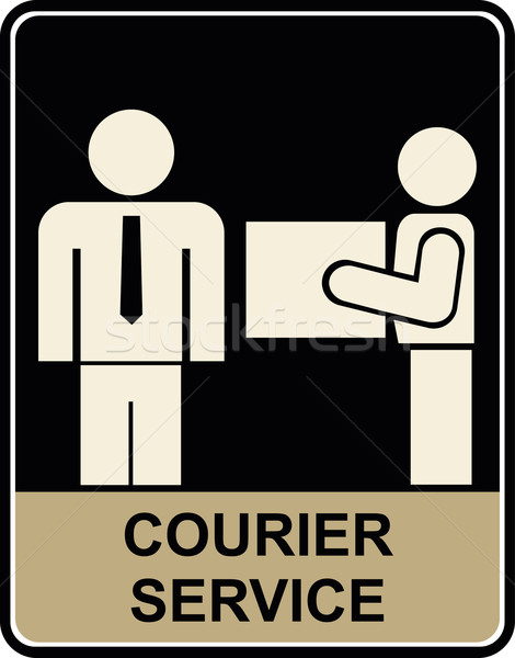 Courier Delivery Service Icon Courier Delivery Service Icon