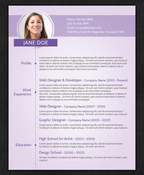 Creative Resume Templates