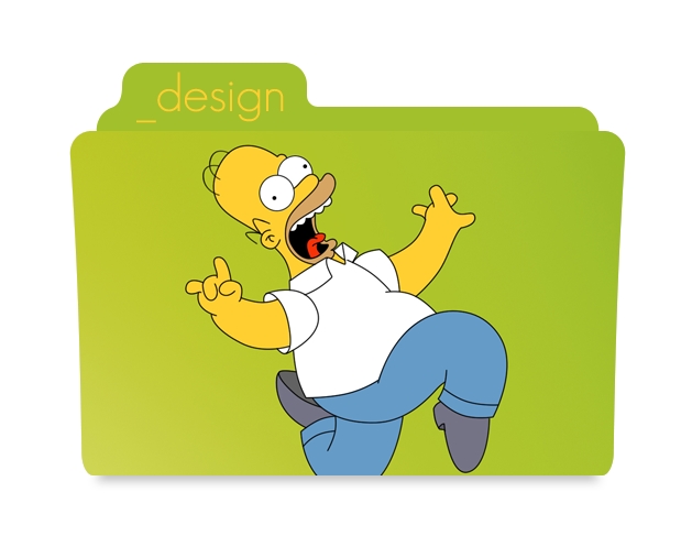 Download Folder Icon Cartoon Character