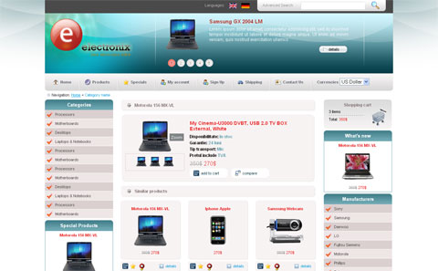 E-Commerce Website Templates