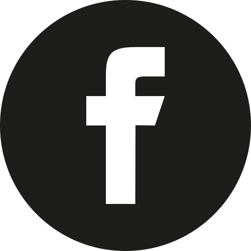 Facebook Icon Black Circle