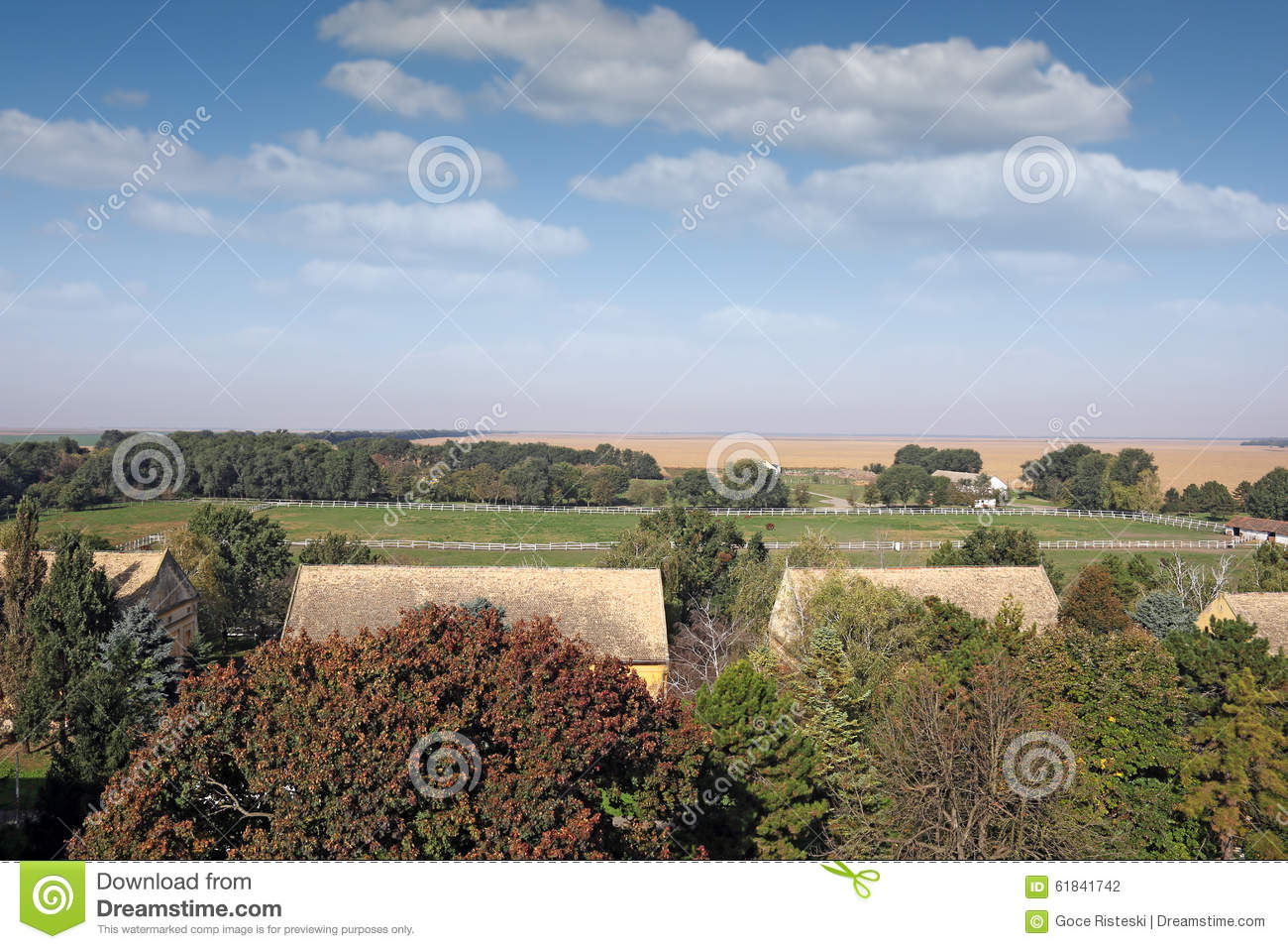 Farm Aerial View