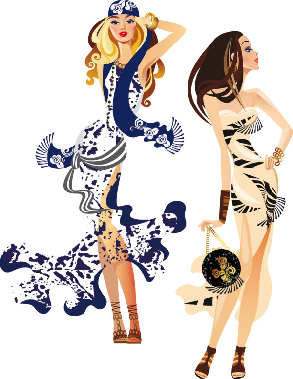 Fashion Woman Vector Illustration