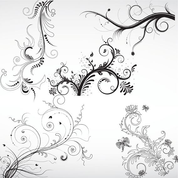 Floral Ornament Vector Free Floral Ornament Vector Free