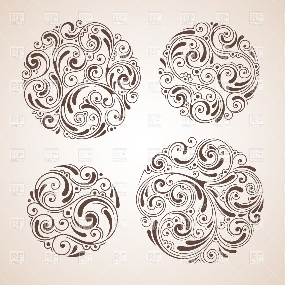 Floral Vector Design Elements