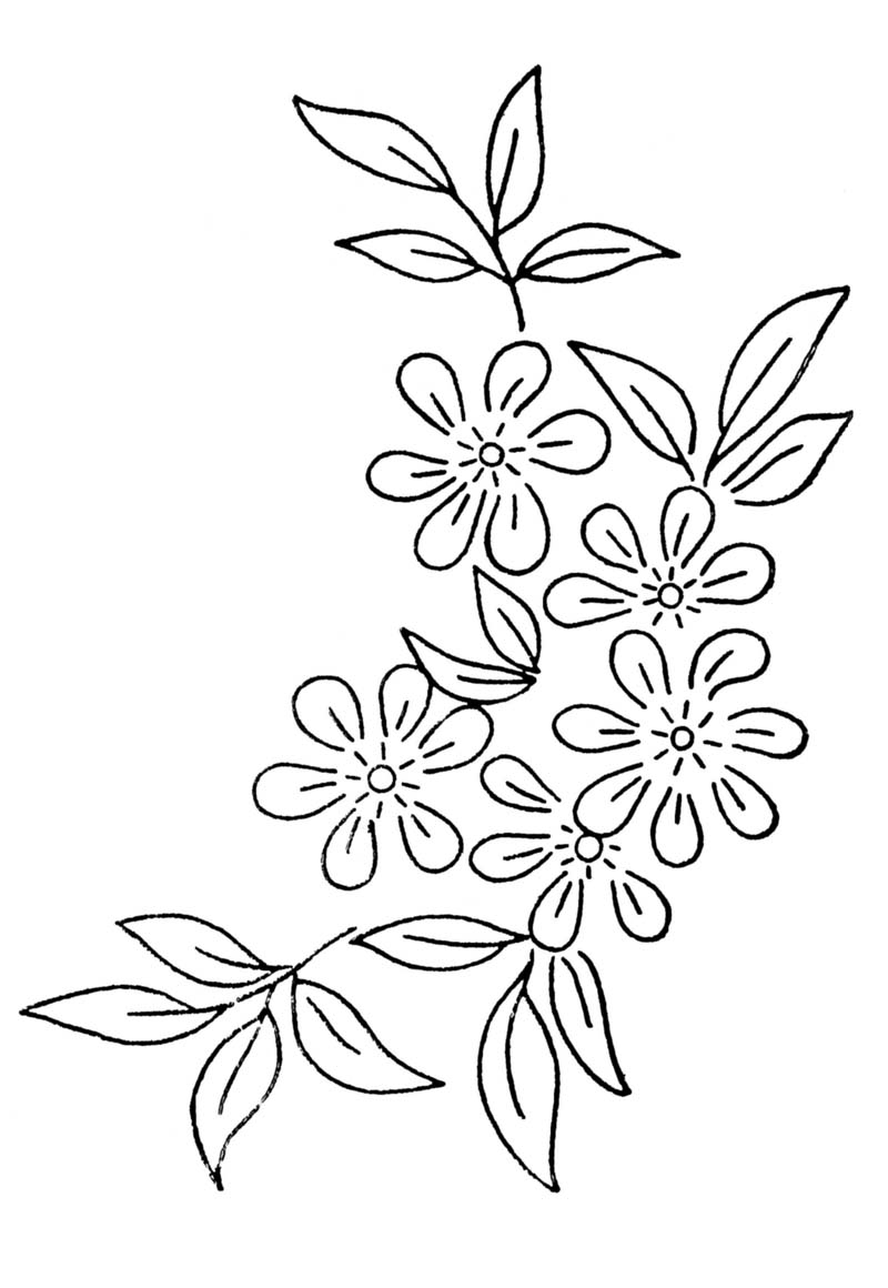 Flower Embroidery Designs Patterns