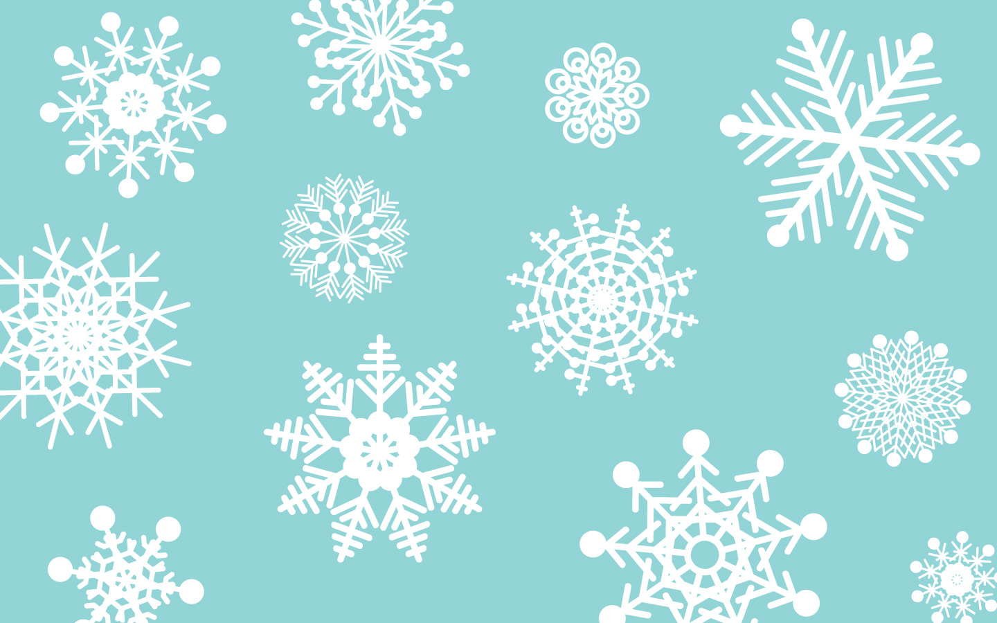 Free Christmas Snowflake Background