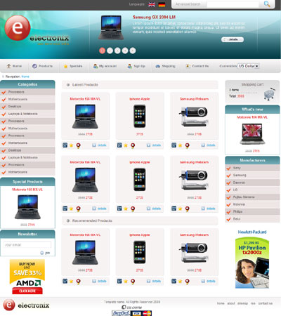 ecommerce website