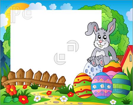 Free Easter Bunny Frames