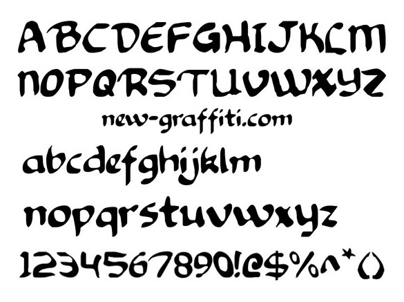 Free Graffiti Font Styles