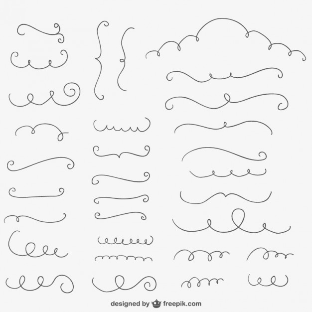 Free Hand Drawn Divider Line Free Hand Drawn Divider Line