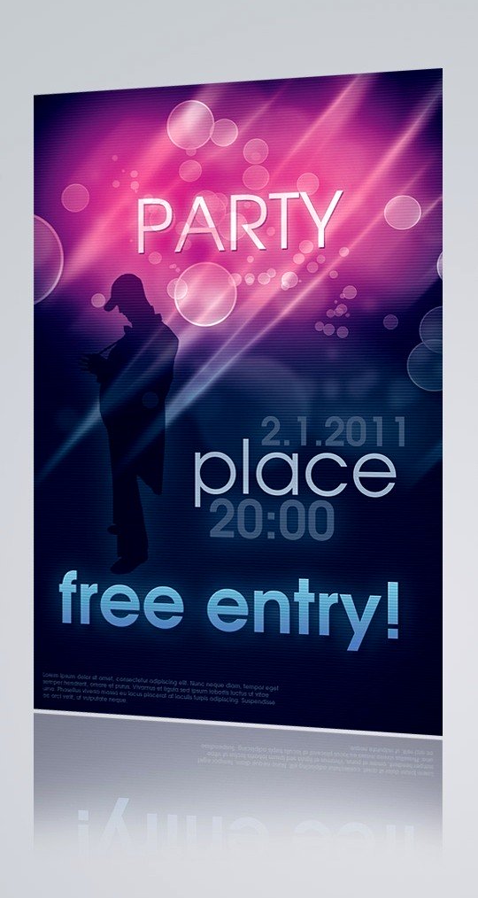 Free Party Flyer Templates Downloads