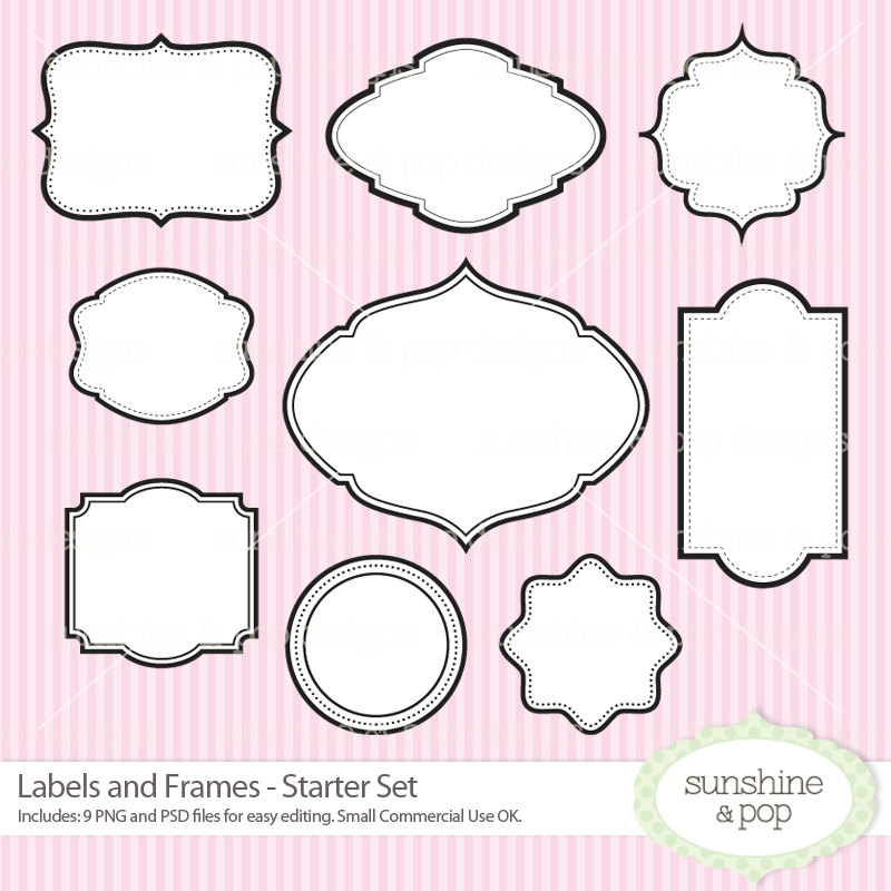 Free Photoshop Shapes Frames