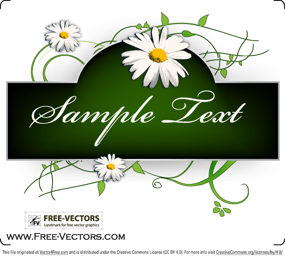 Free Swirl Banner Vector Graphics