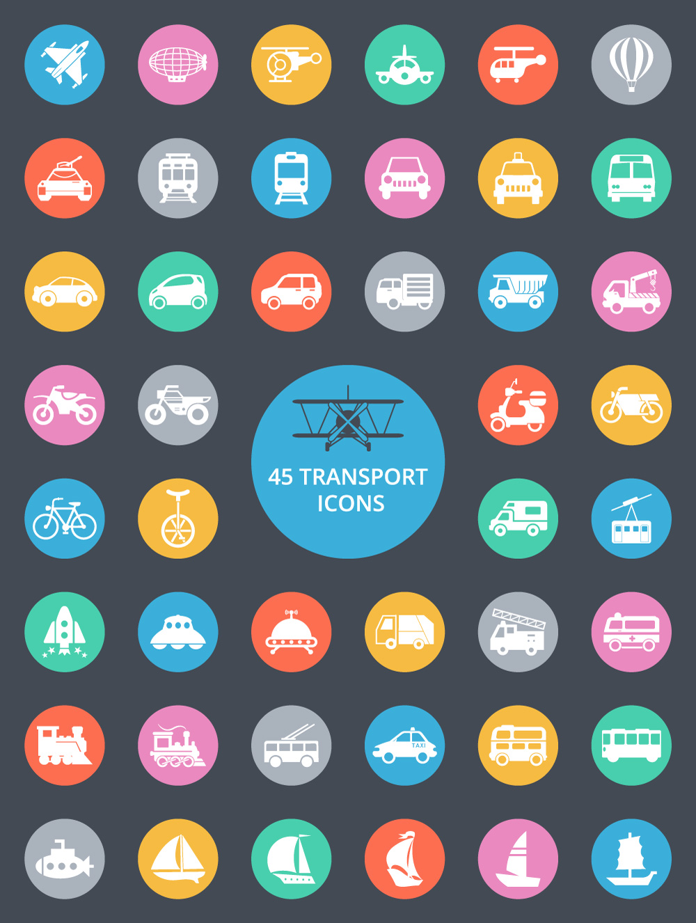 Free Transportation Icons