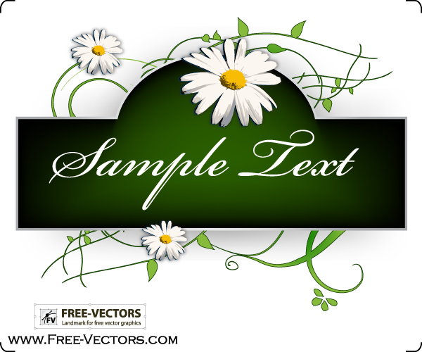 Free Vector Art Graphics Flowers