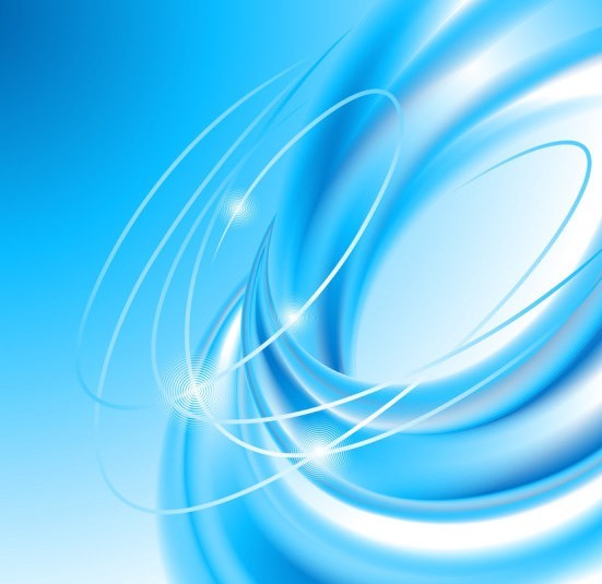 Free Vector Blue Swirl Background