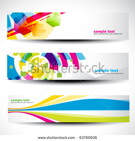 6 Photos of Abstract Vector Header