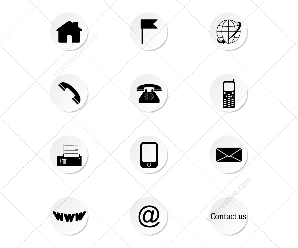 Free Web Icons Contact Address