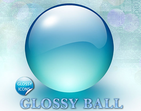 Glossy Ball Icon Glossy Ball Icon