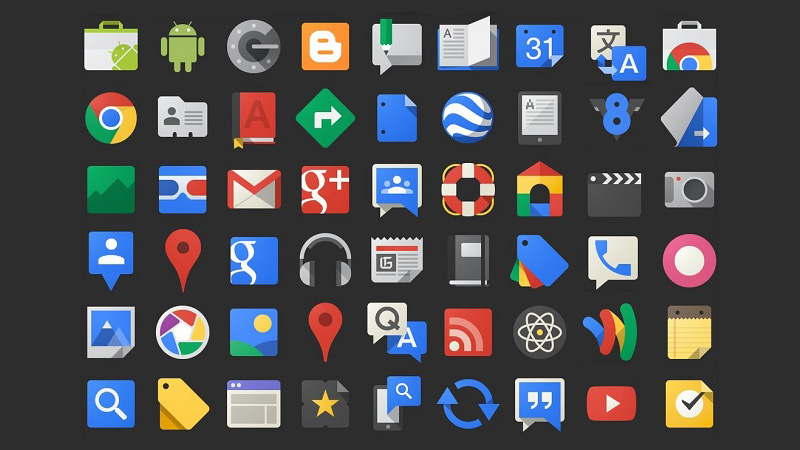 Google JFK Icons