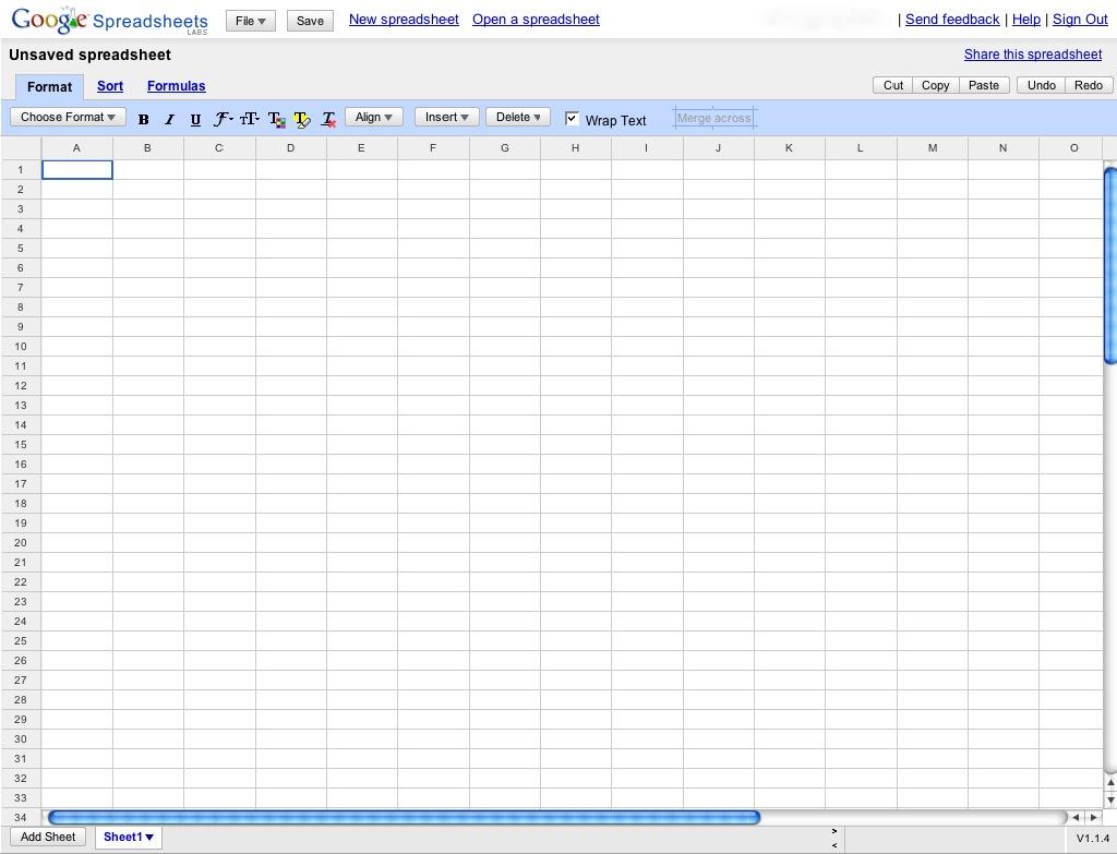 Google Spreadsheet