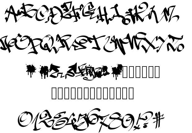 Graffiti Fonts