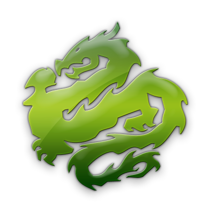 Green Chinese Dragon