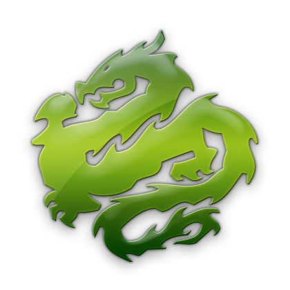 Green Chinese Dragon Green Chinese Dragon