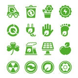 Green Environmental Icons