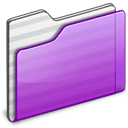 6 Purple Folder Icon Images