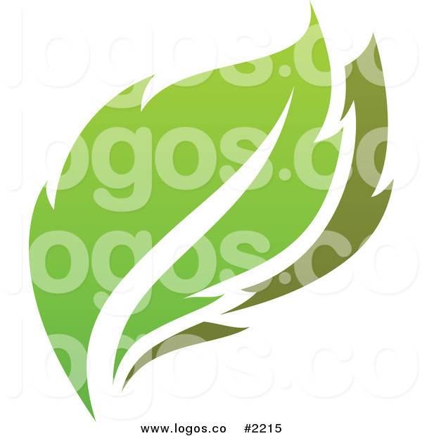 Green Leaf Logo Clip Art