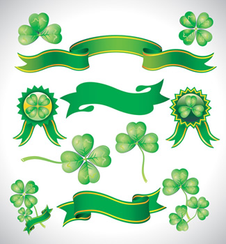 13 Green Ribbon Vector Free Images