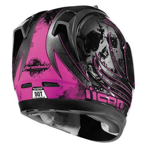 Icon Alliance Threshold Helmet Pink