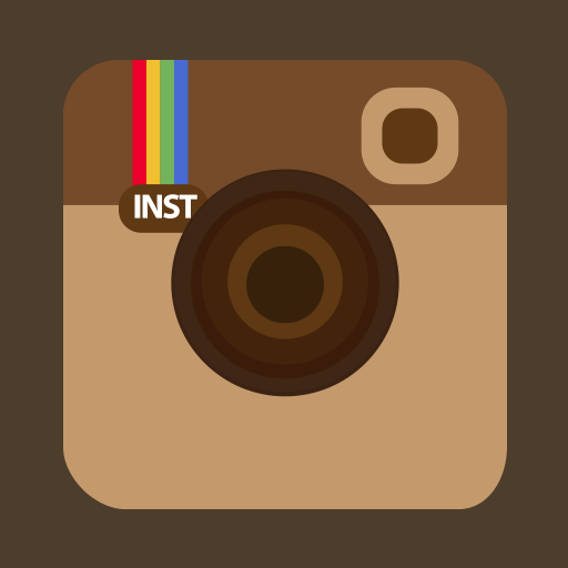 Instagram Flat Icon Transparent