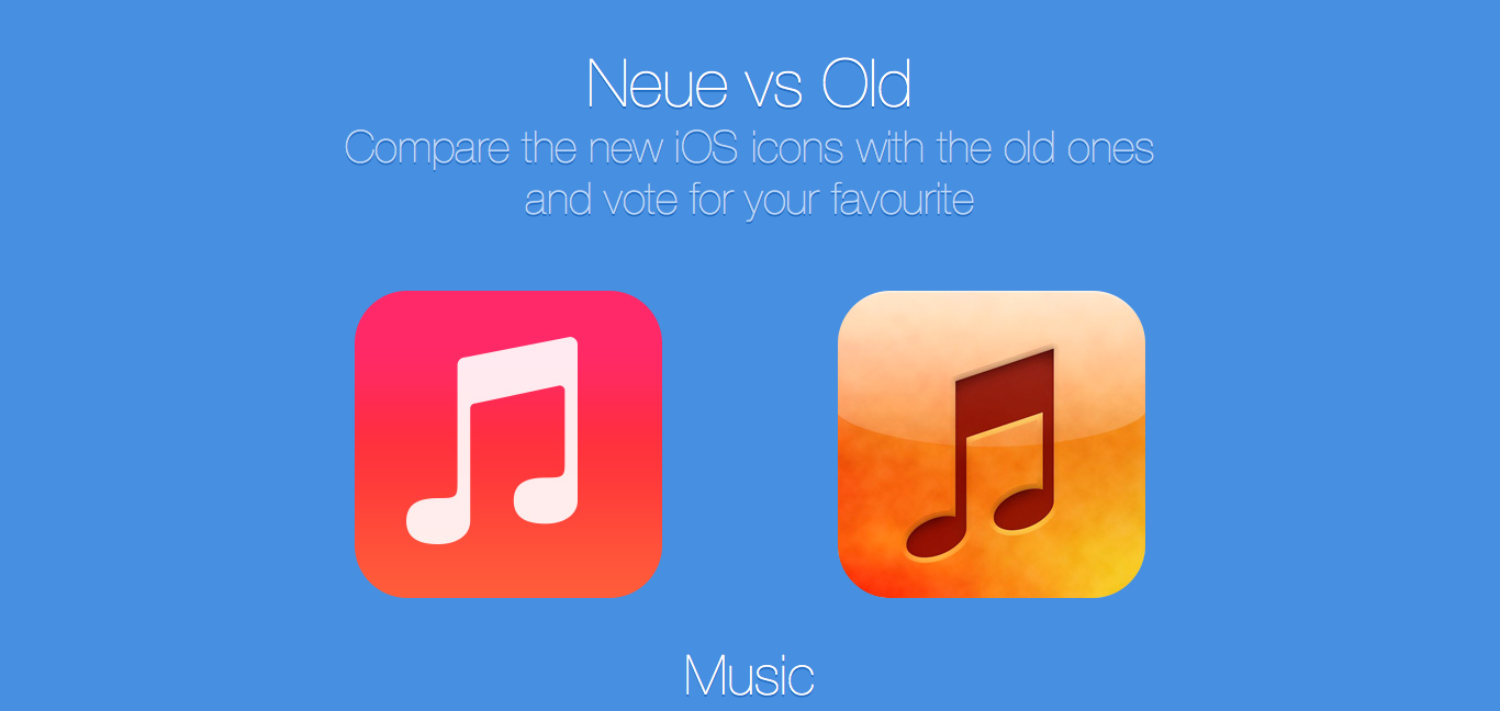 iOS 7 Music App Icon