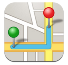 iPhone Map App Icon