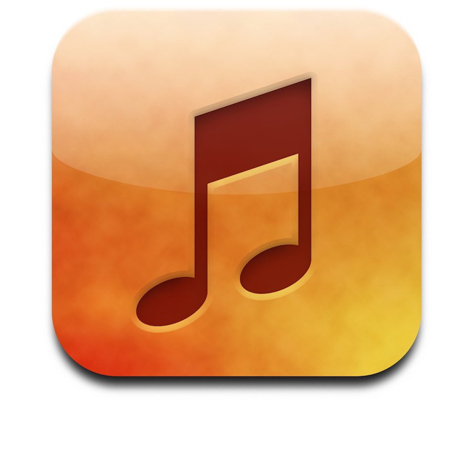iPhone Music App Icon iPhone Music App Icon