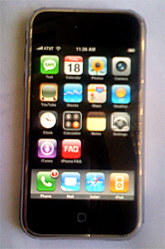 iPod Touch Screen Icons