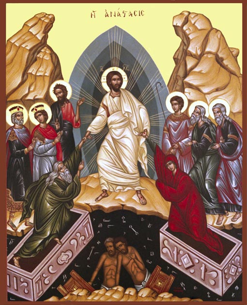 Jesus Christ Resurrection Icon