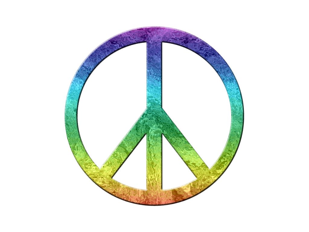 Love and Peace Sign Symbol