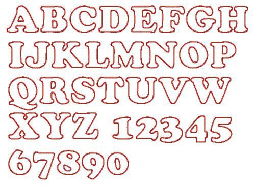 Machine Embroidery Applique Font Designs Machine Embroidery Applique Font Designs
