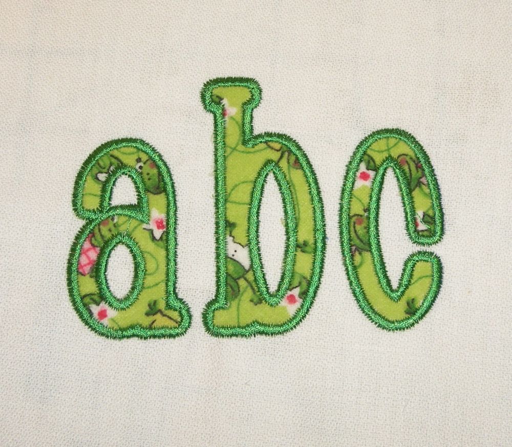 16 Fonts For Embroidery Machine Applique Images