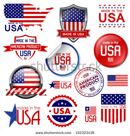 Made in USA Logo Vector