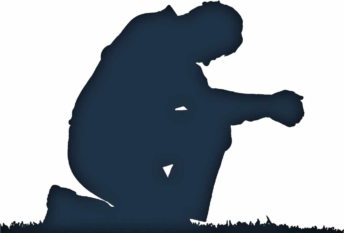 Men Praying Clip Art Free