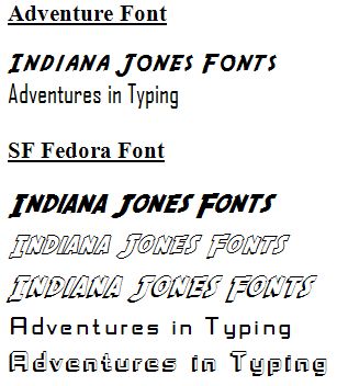 Microsoft Word Fonts Free Download